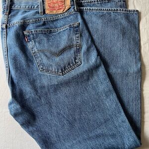 Levi's Men's 501 Straight Blue Jeans